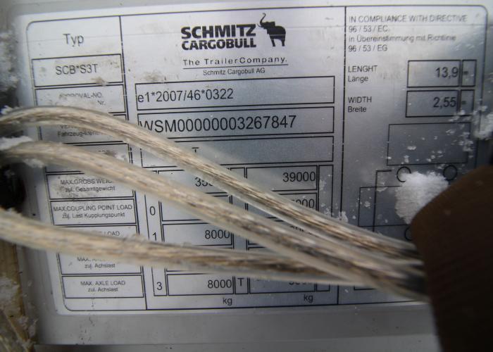 2017 Semitrailer Curtainsider Schmitz SCS 24/L