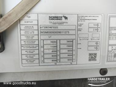2018 Semitrailer Curtainsider Schmitz SCS 24/L