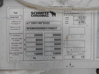 2013 напівпричеп Тентовані Schmitz SCS 24/L Multilock  XL Hidraulic roof