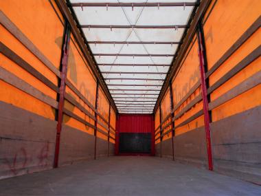 2009 Semitrailer Curtainsider with sideboards Krone SD
