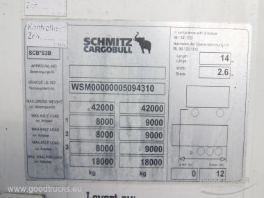 2012 Puspiekabe Refrižerators Schmitz SKO 24 FP45 Dopplestock