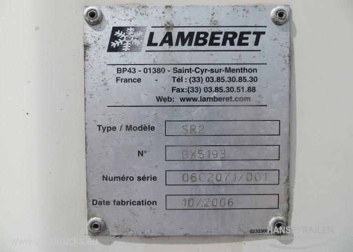 2006 напівпричеп Рефрижератори Lamberet SR2