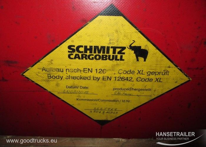 2015 Puoliperävaunu Pressukapelli Schmitz SCS 24/L 305360km