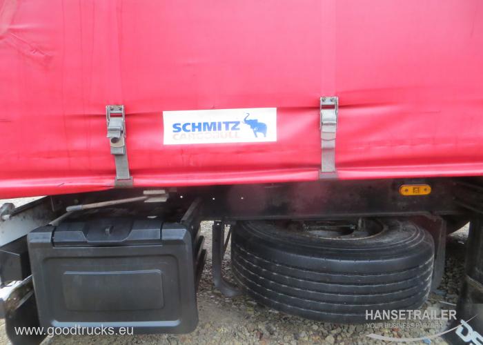 2008 Semitrailer Curtainsider Schmitz SCS 24/L Lifting Axle