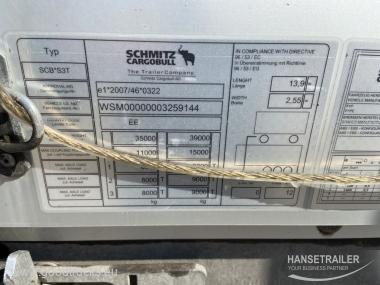 2017 Semitrailer Curtainsider Schmitz SCS 24/L 184433Km