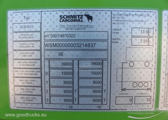 2015 Poolhaagis Kardinhaagis Schmitz SCS 24 Multilock XL