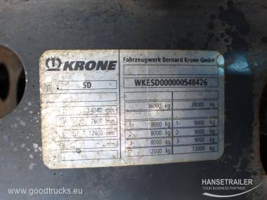 2012 Puspiekabe Refrižerators Krone SDR27