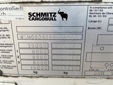 2011 Puspriekabė Šaldytuvas Schmitz SKO 24 FP60 Multitemp Dopplestock Doubledeck