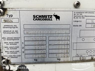 2009 Puspiekabe Refrižerators Schmitz SKO 24
