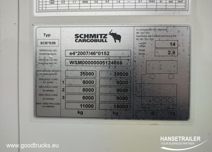2014 Sattelanhänger Kühlfahrzeug Schmitz SKO 24