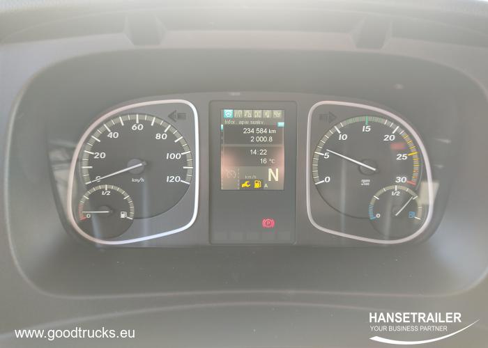 2017 фургон  Тентовані Mercedes-Benz Atego 824 L