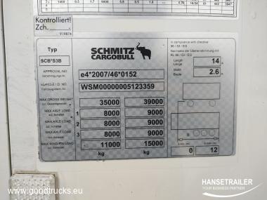 2014 Sattelanhänger Kühlfahrzeug Schmitz SKO 24 FP60