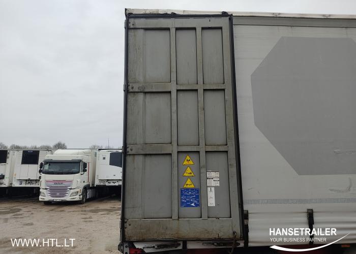 2015 Semitrailer Curtainsider with sideboards Krone SDP COIL