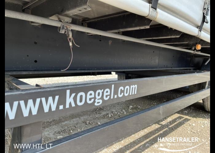 2018 Semitrailer Curtainsider Koegel SNCO 24