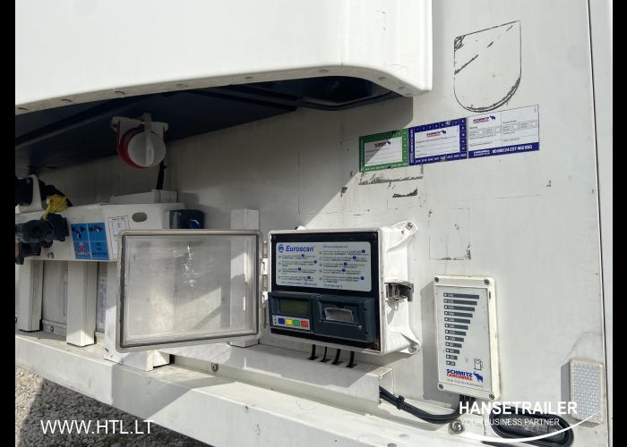 2015 Puspiekabe Refrižerators Schmitz SKO 24 Multitemp Double Deck Pharma Sertificate