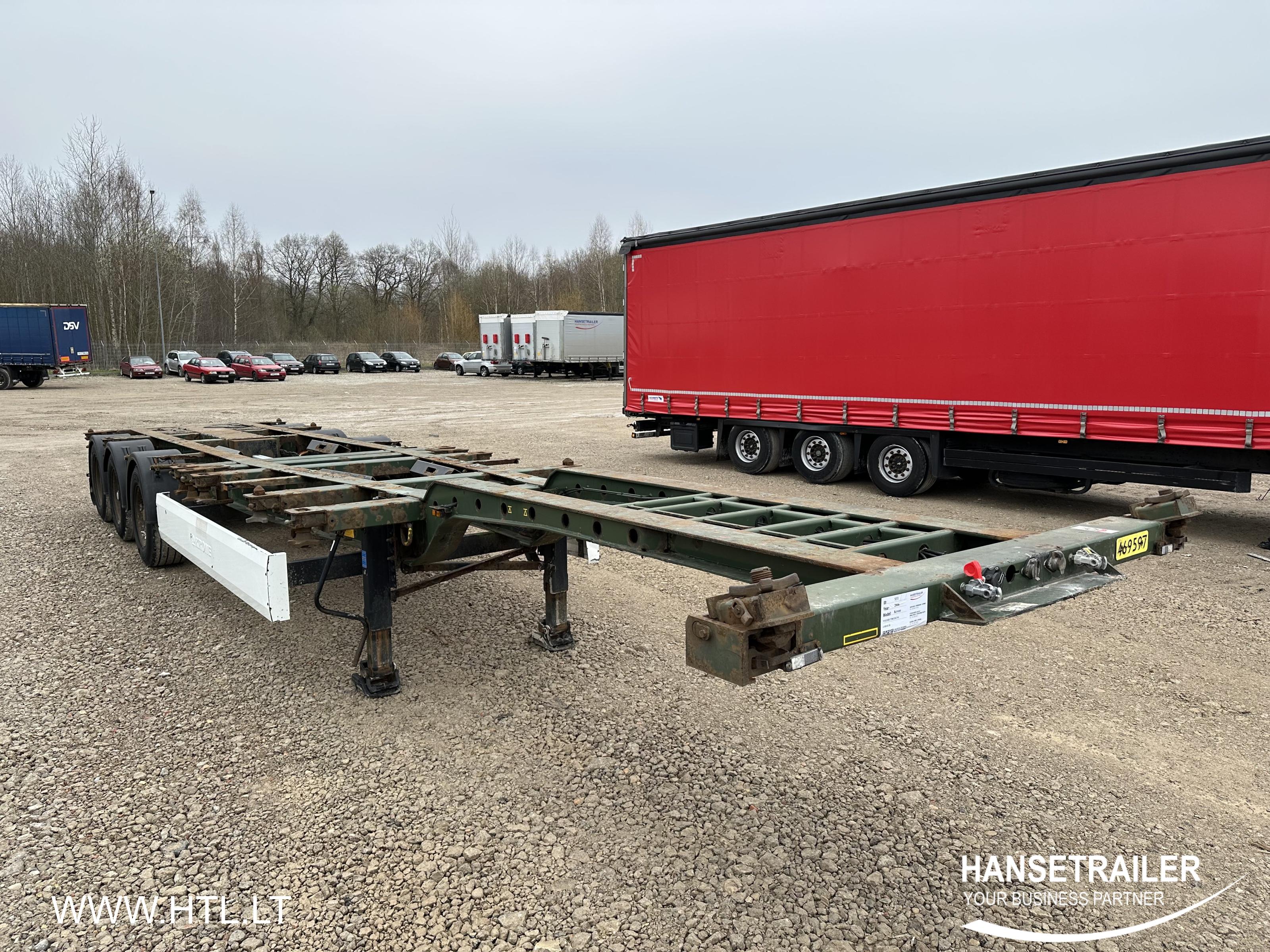 2006 Semitrailer Container Chassis Krone SD2