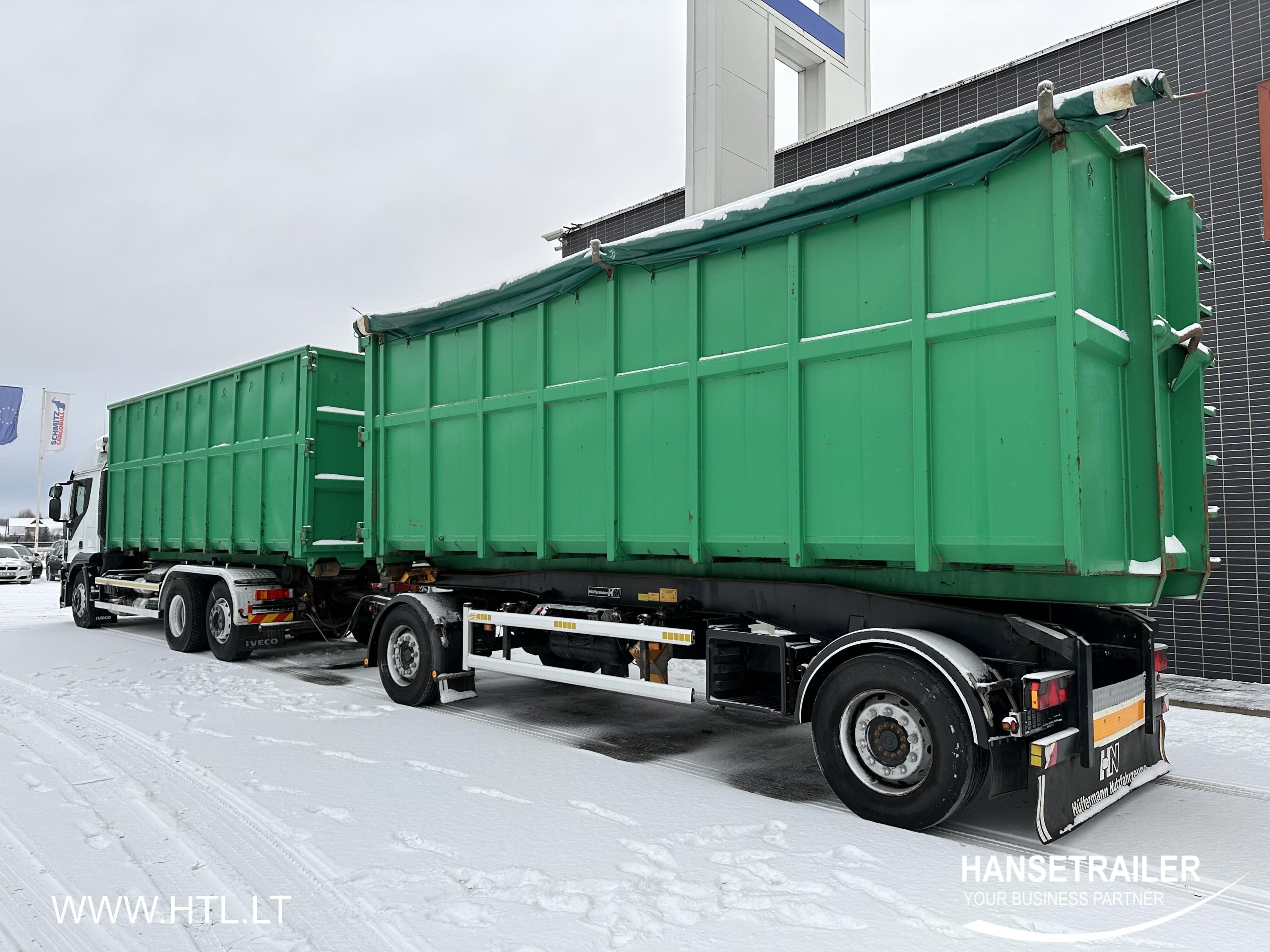 2013 Autolastzug Containerchassis/Wechselfahrgestelle Iveco Magirus AT260SY/PS