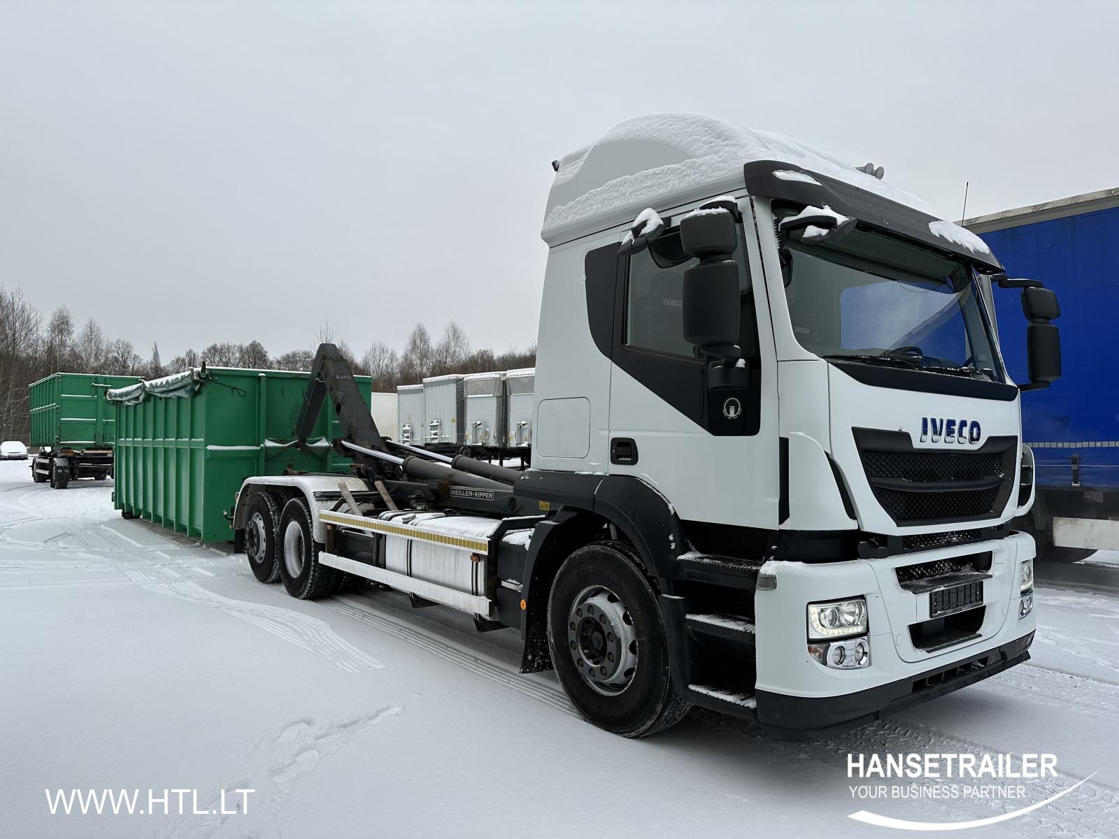 2013 Autolastzug Containerchassis/Wechselfahrgestelle Iveco Magirus AT260SY/PS