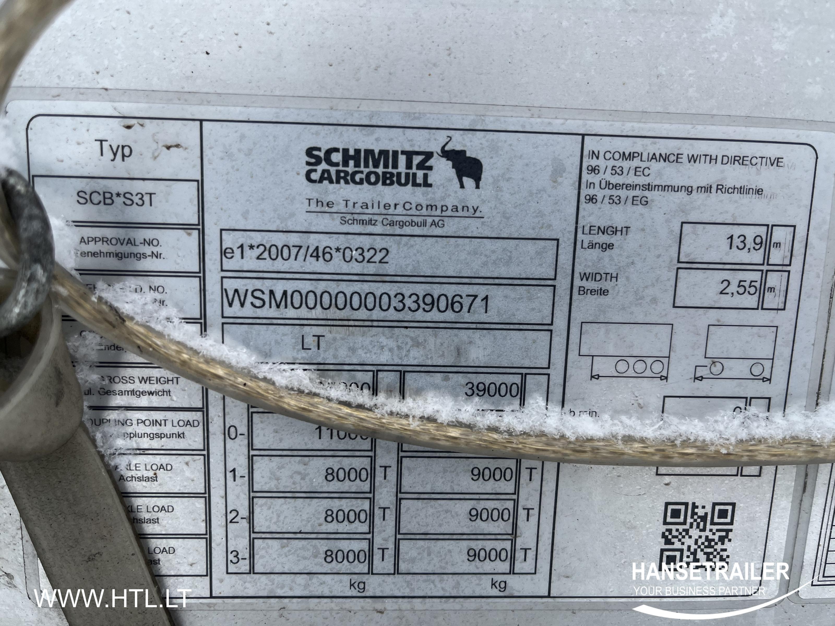 2022 Semitrailer Curtainsider Schmitz SCS 24/L 5PCS