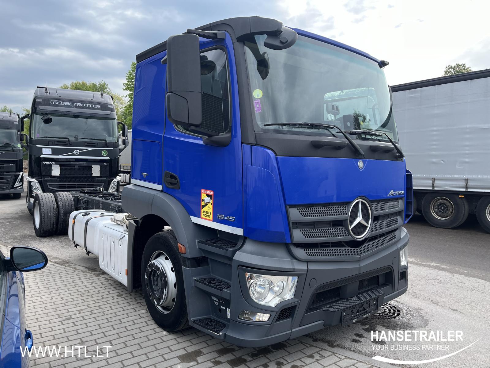 2017 camion position Mercedes-Benz Actros