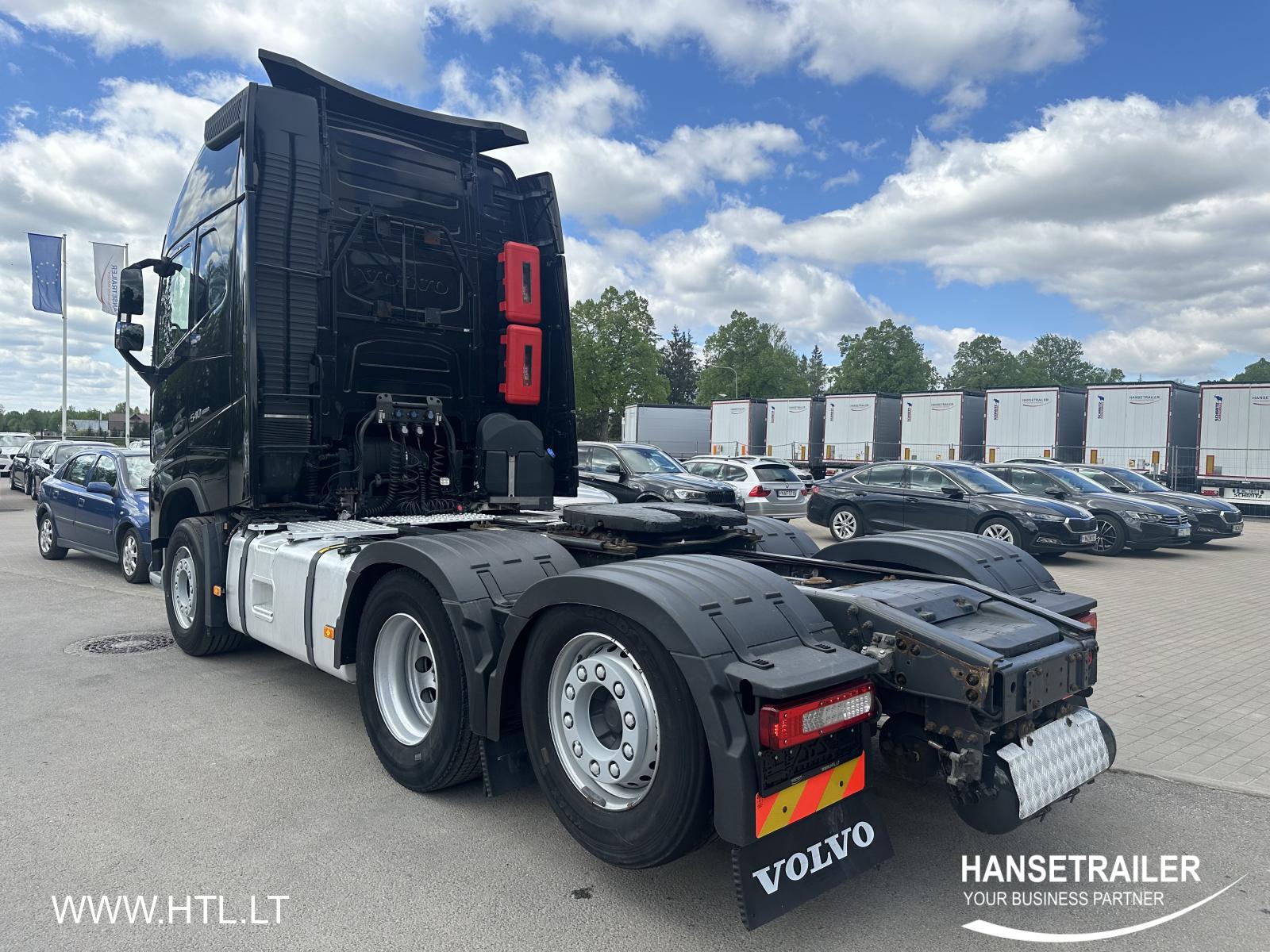 2018 tracteurs 6x2 Volvo FH Chassis KB XL 540 RETARDER